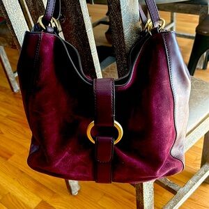 Michael Kors burgundy bag